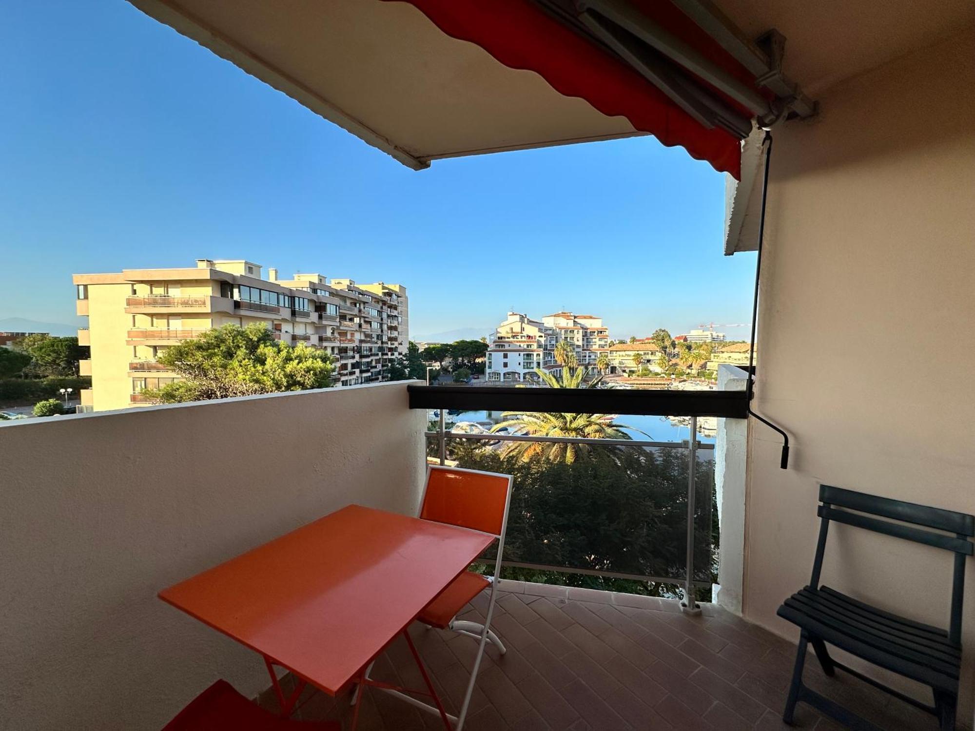 Appartement Studio Vue Sur La Marina Canet-en-Roussillon Exterior foto