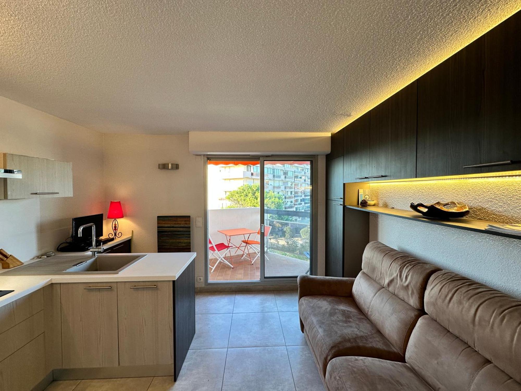 Appartement Studio Vue Sur La Marina Canet-en-Roussillon Exterior foto