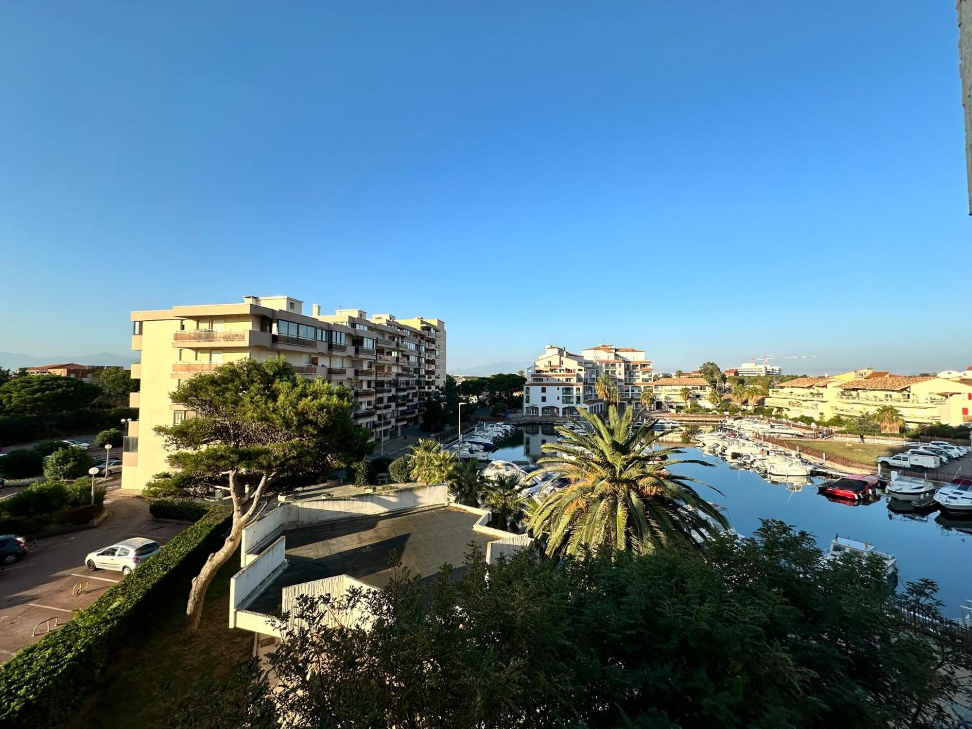 Appartement Studio Vue Sur La Marina Canet-en-Roussillon Exterior foto